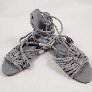 New JOIE Falk ankle tie sandals